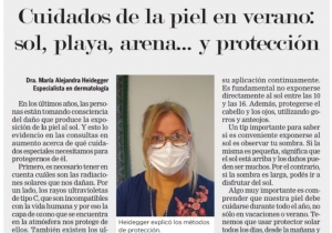 Cuidados de la piel en verano