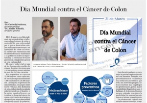 Día Mundial Contra el Cáncer de Colon