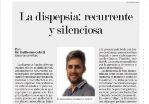La dispepsia: recurrente y silenciosa