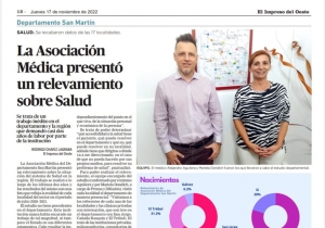 Relevamiento sobre la situación del sistema de salud en la región