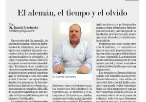 El alemán, el tiempo y el olvido